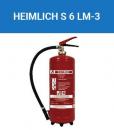 Feuerlöscher Heimlich / Minimax Schaum 6 Liter Dauerdruck